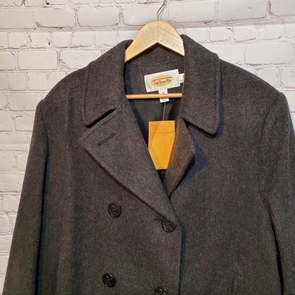 NWT! TALBOTS WOOL PEACOAT - Picture 2 of 11